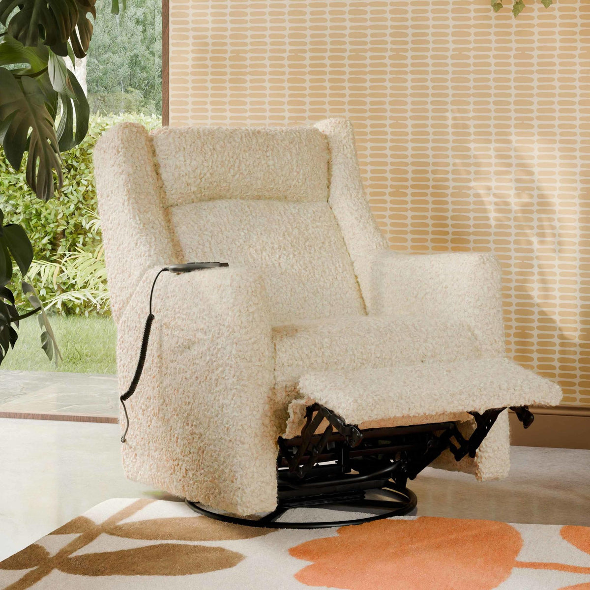BabylettoBabyletto Kiwi Deluxe Power Recliner & Swivel Glider with Heat and MassageBabysupermarket