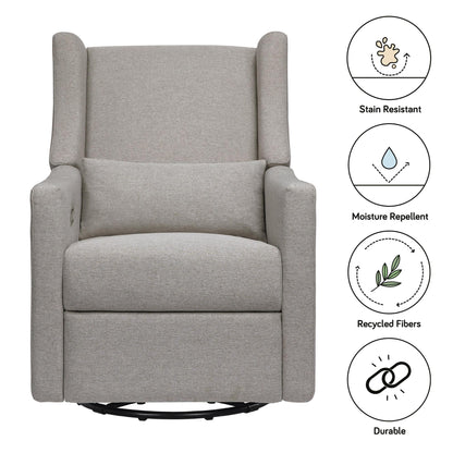 Babyletto Glider Babyletto Kiwi Electronic Recliner and Swivel Glider with USB port
