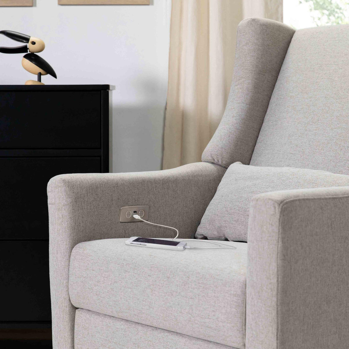 BabylettoBabyletto Kiwi Electronic Recliner and Swivel Glider with USB portBabysupermarket
