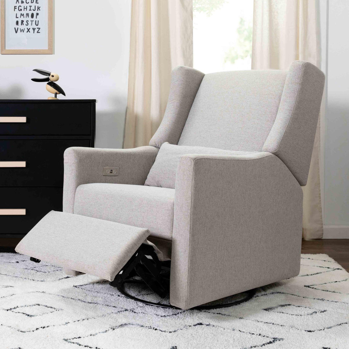 BabylettoBabyletto Kiwi Electronic Recliner and Swivel Glider with USB portBabysupermarket