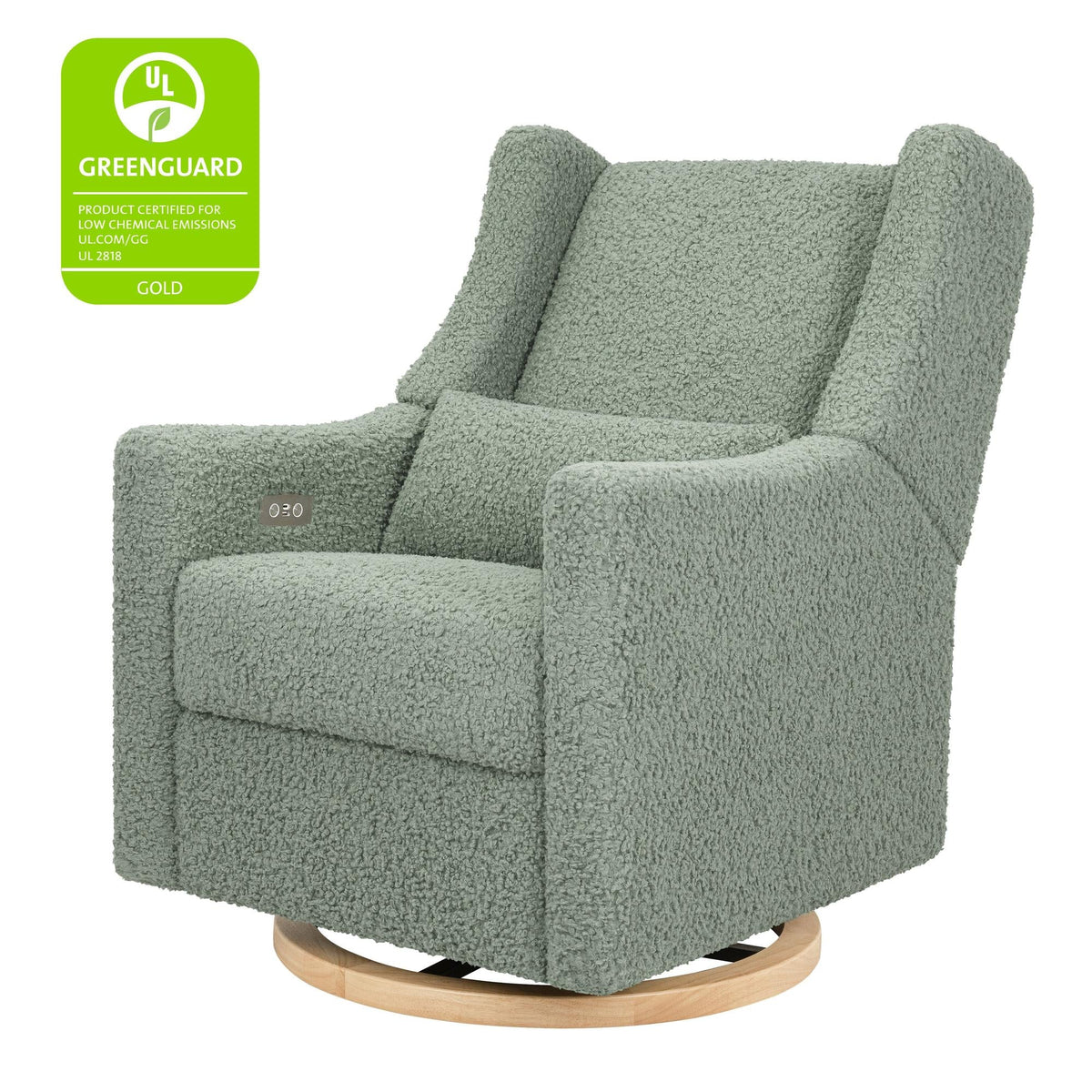 Babyletto Glider Babyletto Kiwi Electronic Recliner and Swivel Glider with USB port