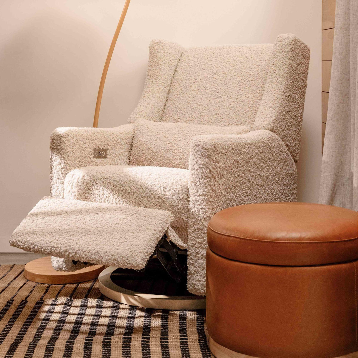 Babyletto Glider Babyletto Kiwi Electronic Recliner and Swivel Glider with USB port