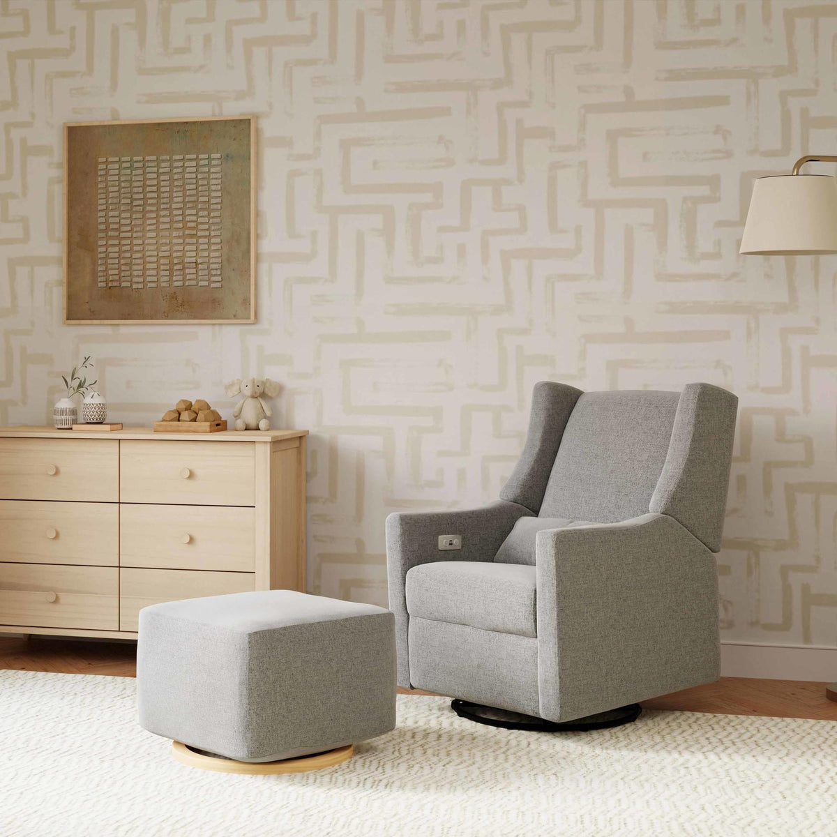 BabylettoBabyletto Kiwi Gliding OttomanBabysupermarket