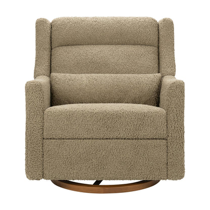Babyletto Gliders & Rockers Babyletto Kiwi Plus Chair and a Half Power Recliner & Swivel Glider with Power Adjustable Headrest and USB Port