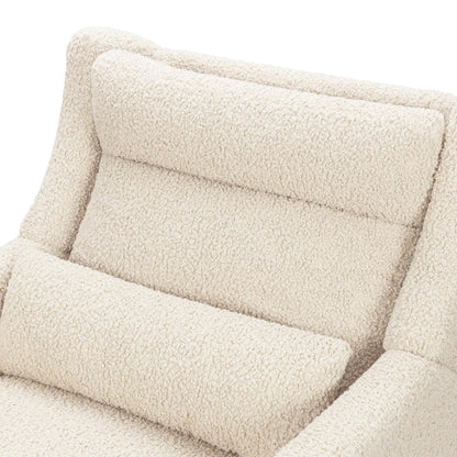 Babyletto Gliders & Rockers Babyletto Kiwi Plus Chair and a Half Power Recliner & Swivel Glider with Power Adjustable Headrest and USB Port