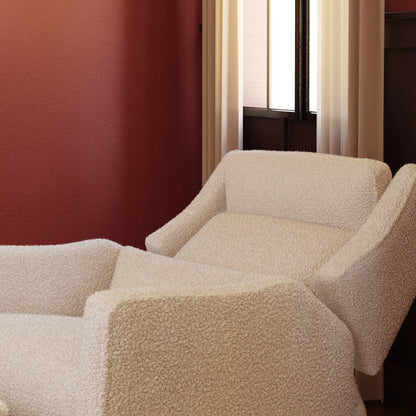 Babyletto Gliders & Rockers Performance Cream Eco-Weave Babyletto Kiwi Plus Power Recliner and Swivel Glider with Power Adjustable Headrest and USB Port