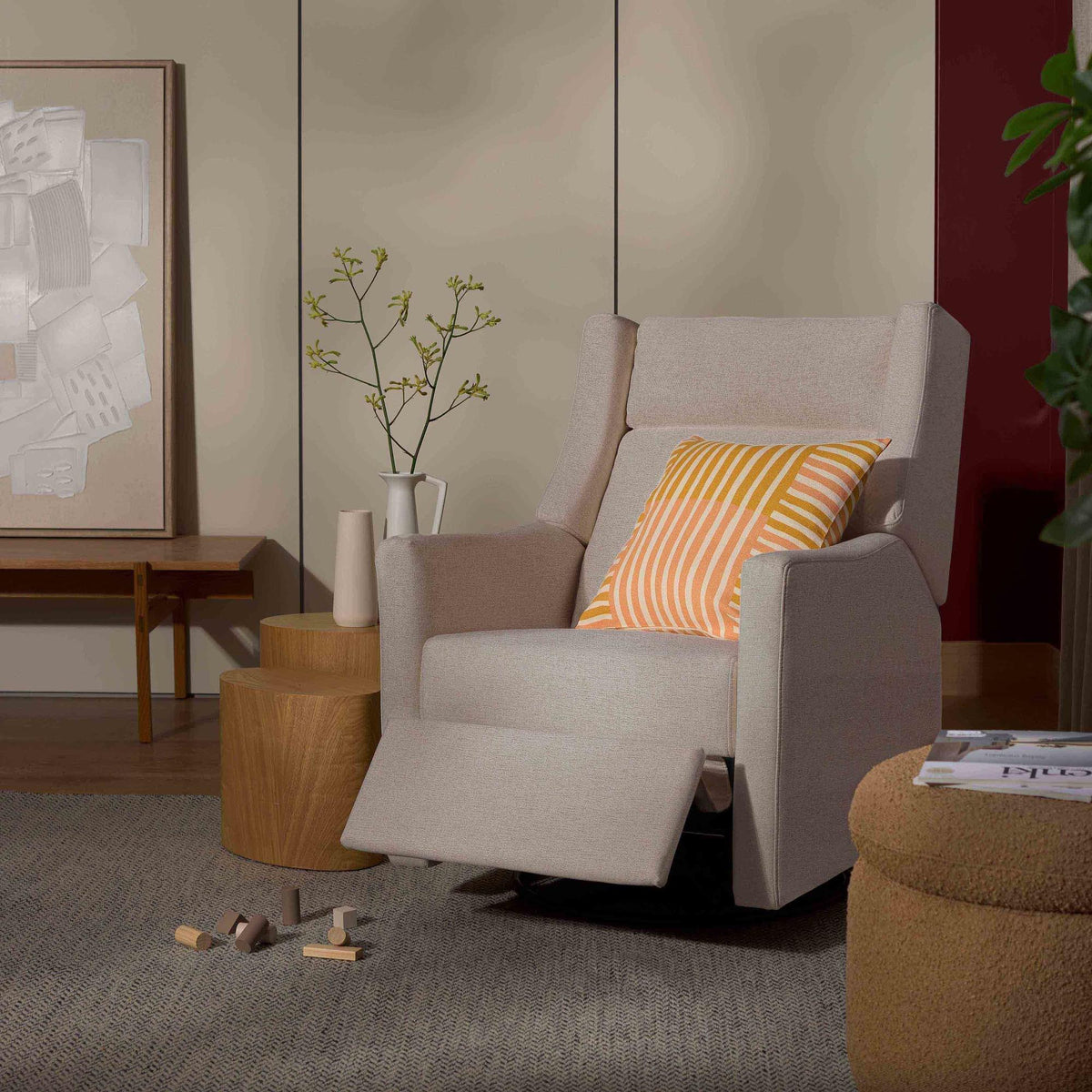 BabylettoBabyletto Kiwi Plus Power Recliner and Swivel Glider with Power Adjustable Headrest and USB PortBabysupermarket