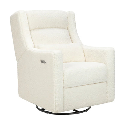 Babyletto Gliders & Rockers Babyletto Kiwi Plus Power Recliner and Swivel Glider with Power Adjustable Headrest and USB Port