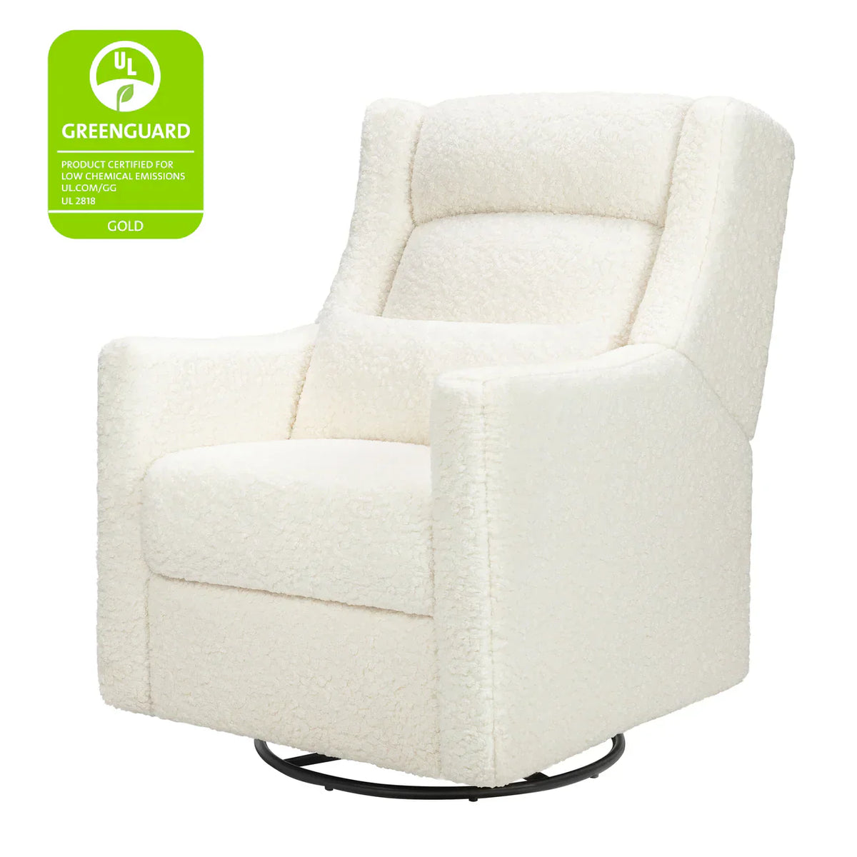 Babyletto Gliders & Rockers Babyletto Kiwi Plus Power Recliner and Swivel Glider with Power Adjustable Headrest and USB Port