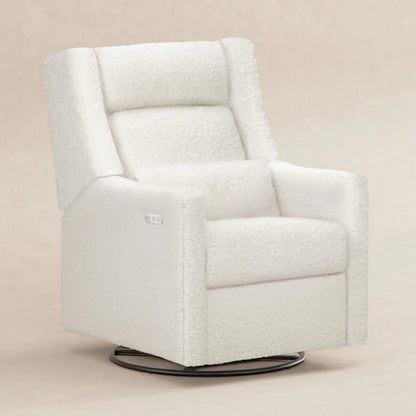 Babyletto Gliders & Rockers Babyletto Kiwi Plus Power Recliner and Swivel Glider with Power Adjustable Headrest and USB Port