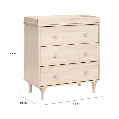 BabylettoBabyletto Lolly 3-Drawer Changer Dresser with Removable Changing TrayBabysupermarket
