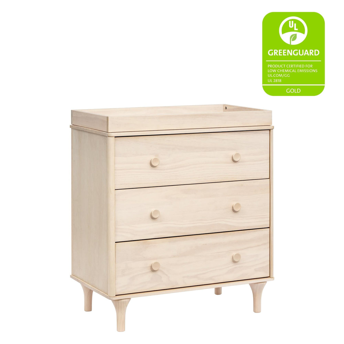 BabylettoBabyletto Lolly 3-Drawer Changer Dresser with Removable Changing TrayBabysupermarket