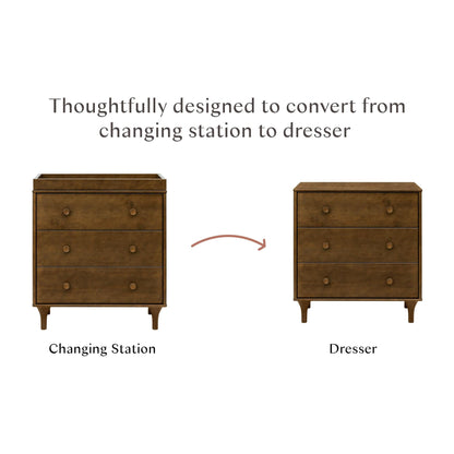 BabylettoBabyletto Lolly 3-Drawer Changer Dresser with Removable Changing TrayBabysupermarket