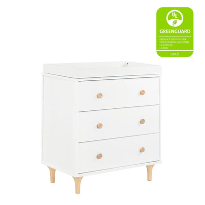 BabylettoBabyletto Lolly 3-Drawer Changer Dresser with Removable Changing TrayBabysupermarket