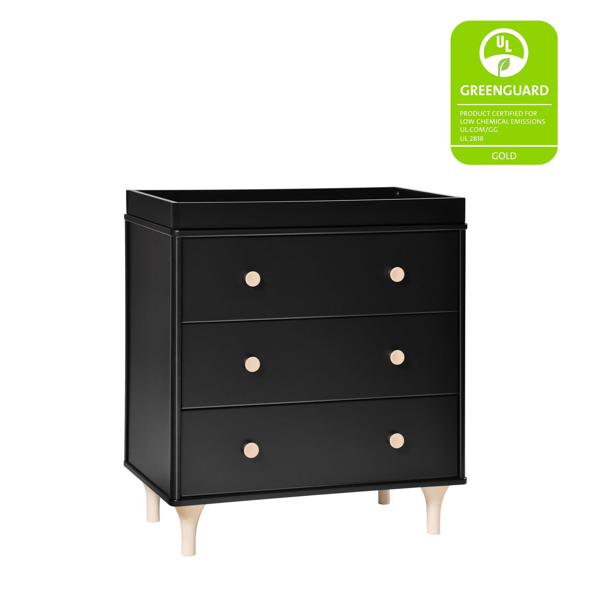 BabylettoBabyletto Lolly 3-Drawer Changer Dresser with Removable Changing TrayBabysupermarket