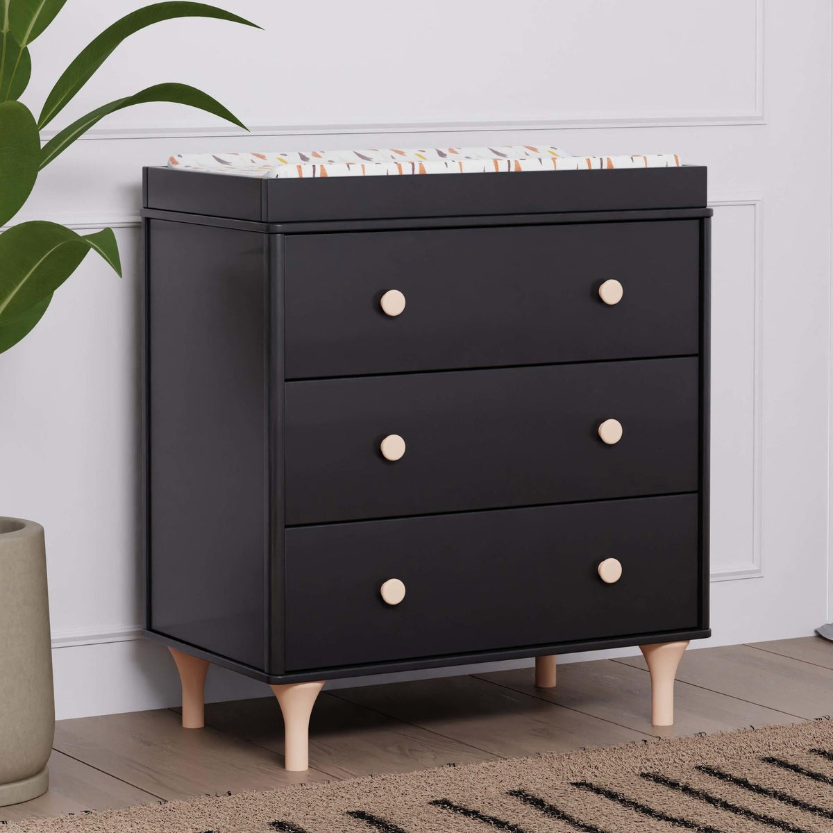 BabylettoBabyletto Lolly 3-Drawer Changer Dresser with Removable Changing TrayBabysupermarket
