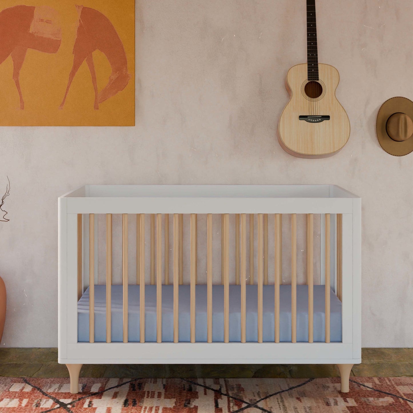 Babyletto Cribs Babyletto Lolly 3-in-1 Convertible Crib with Toddler Bed Conversion Kit