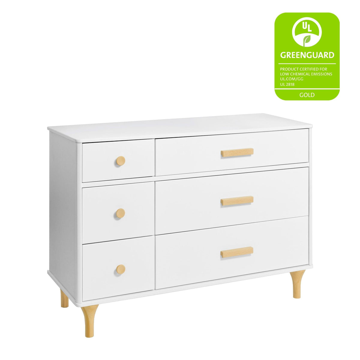 BabylettoBabyletto Lolly 6-Drawer Double DresserBabysupermarket