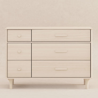 Babyletto Dressers Washed Natural Babyletto Lolly 6-Drawer Double Dresser