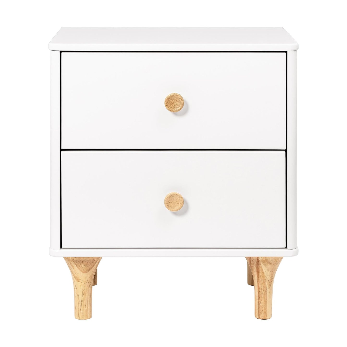 Babyletto Nightstands White / Natural Babyletto Lolly Nightstand with USB Port