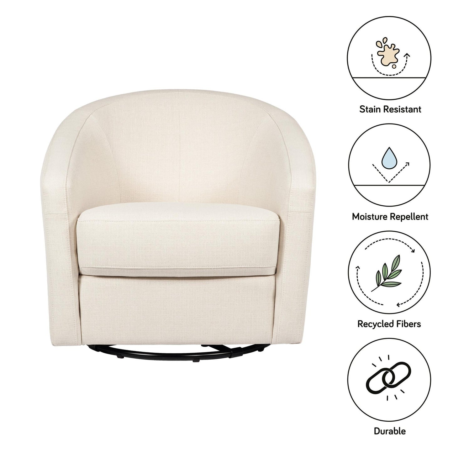 BabylettoBabyletto Madison Swivel GliderBabysupermarket