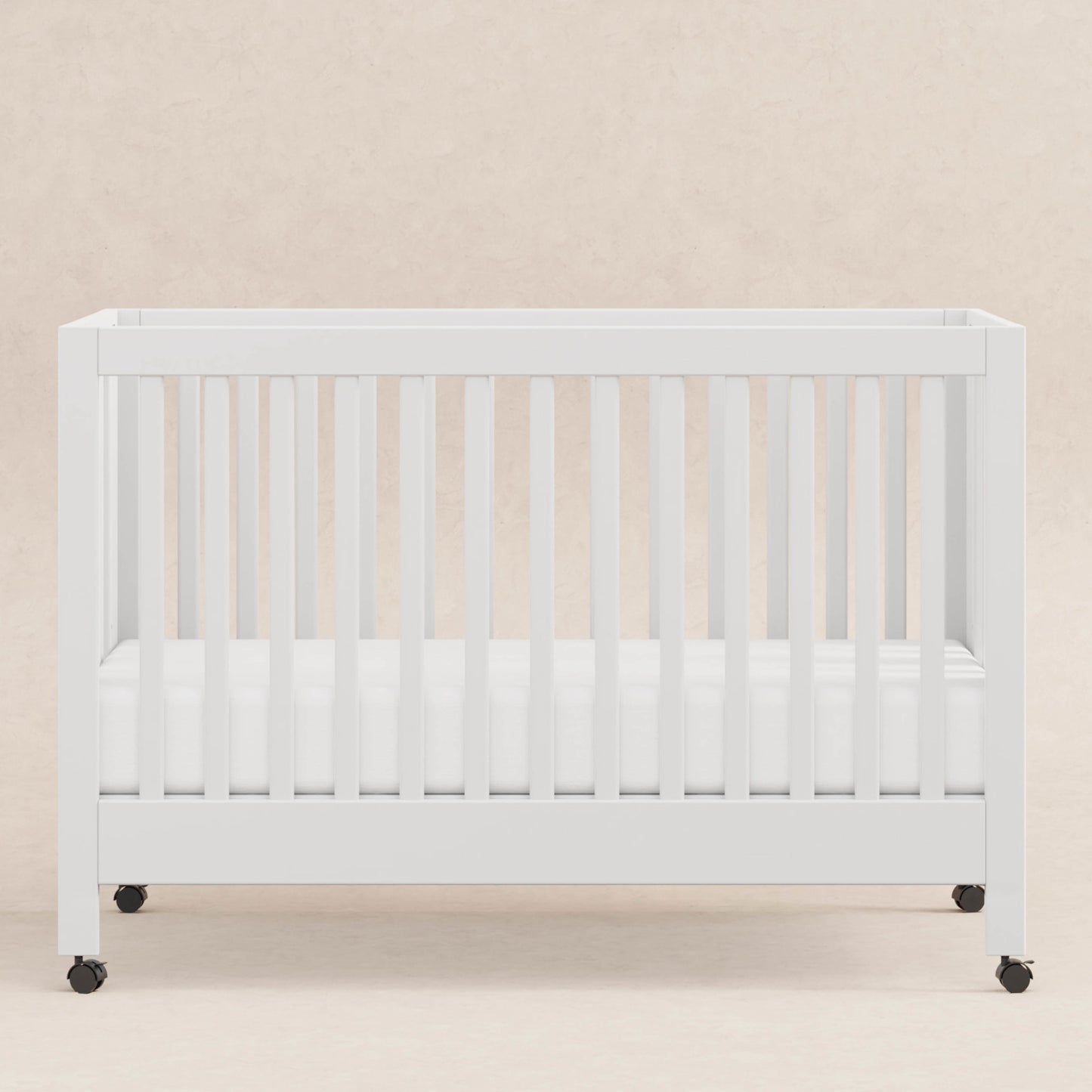 Babyletto Maki Portable Folding Crib with Toddler Bed Conversion Kit