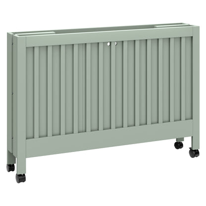 Babyletto Cribs White Babyletto Maki Portable Folding Crib with Toddler Bed Conversion Kit