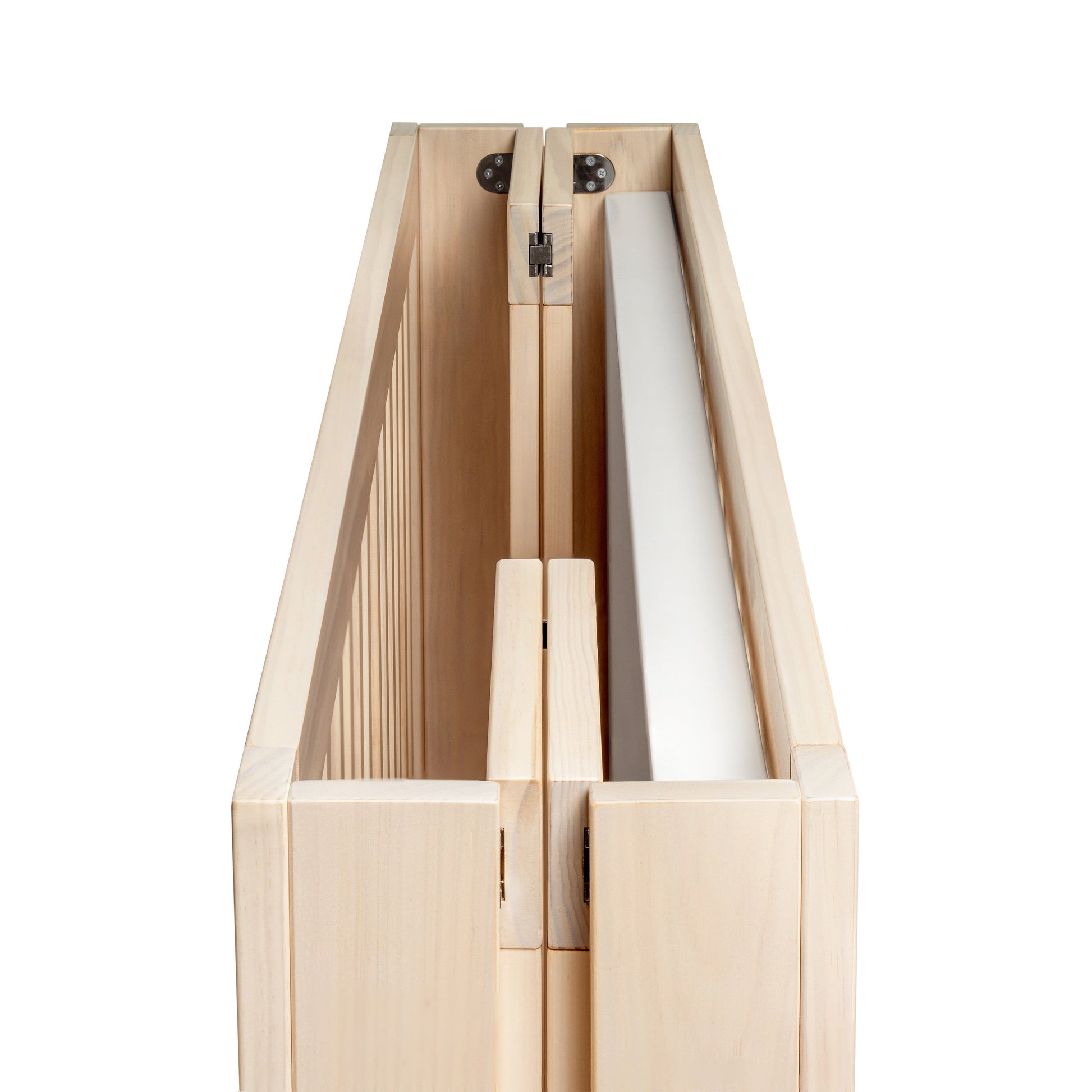 Babyletto Cribs White Babyletto Maki Portable Folding Crib with Toddler Bed Conversion Kit