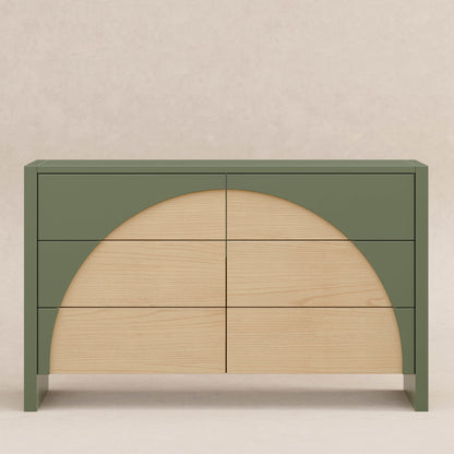 Babyletto Dressers Olive / Ash Babyletto Moab 6-Drawer Dresser