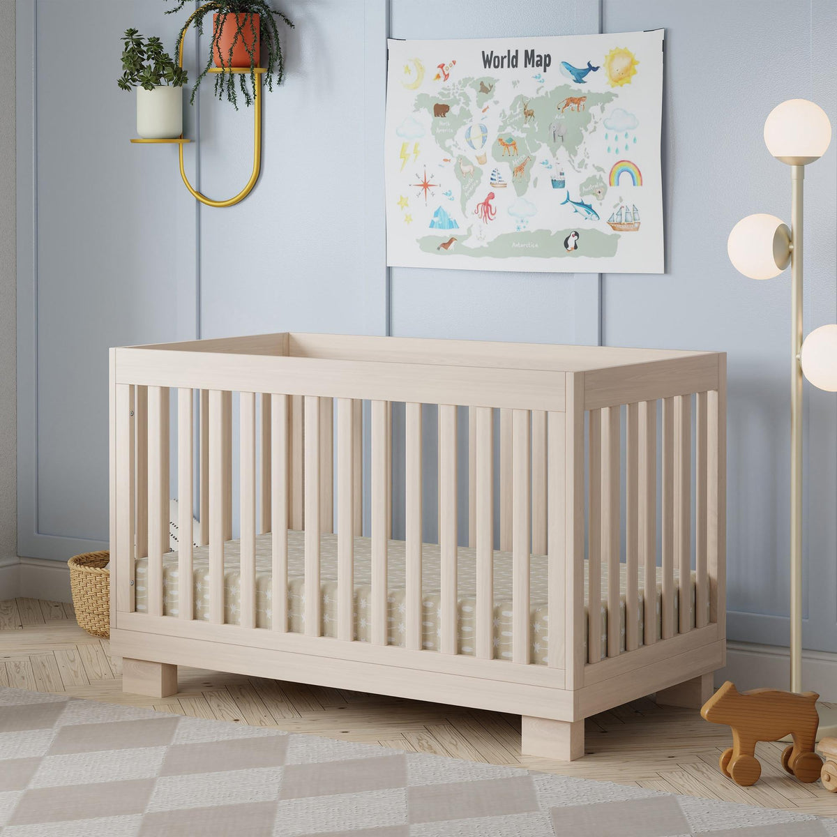 BabylettoBabyletto Modo 3-in-1 Convertible Crib with Toddler Bed Conversion KitBabysupermarket