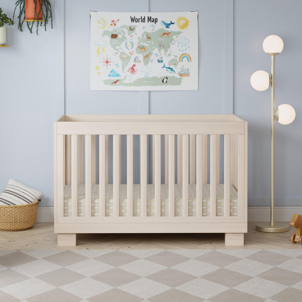 BabylettoBabyletto Modo 3-in-1 Convertible Crib with Toddler Bed Conversion KitBabysupermarket