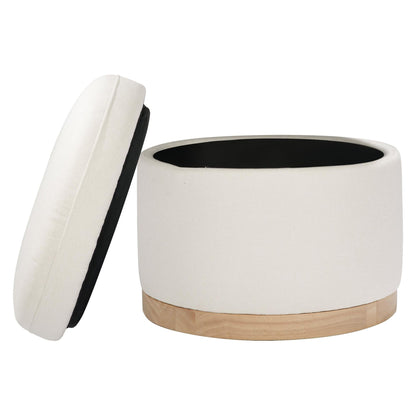 Babyletto Ottomans Babyletto Naka Storage Ottoman in Eco-Performance Fabric | Water Repellent & Stain Resistant