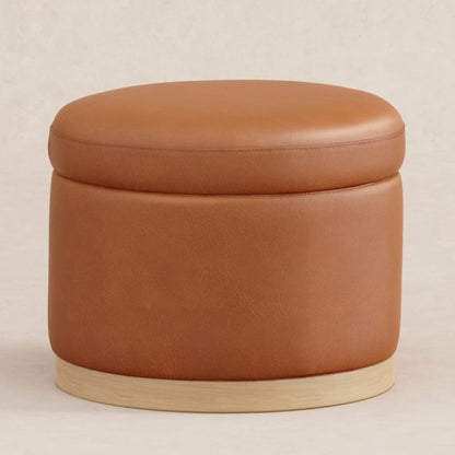BabylettoBabyletto Naka Storage Ottoman in Vegan LeatherBabysupermarket