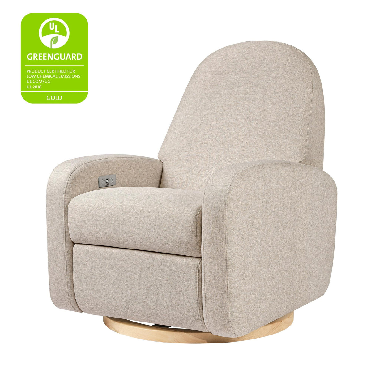 BabylettoBabyletto Nami Electronic Recliner and Swivel Glider Recliner with USB portBabysupermarket