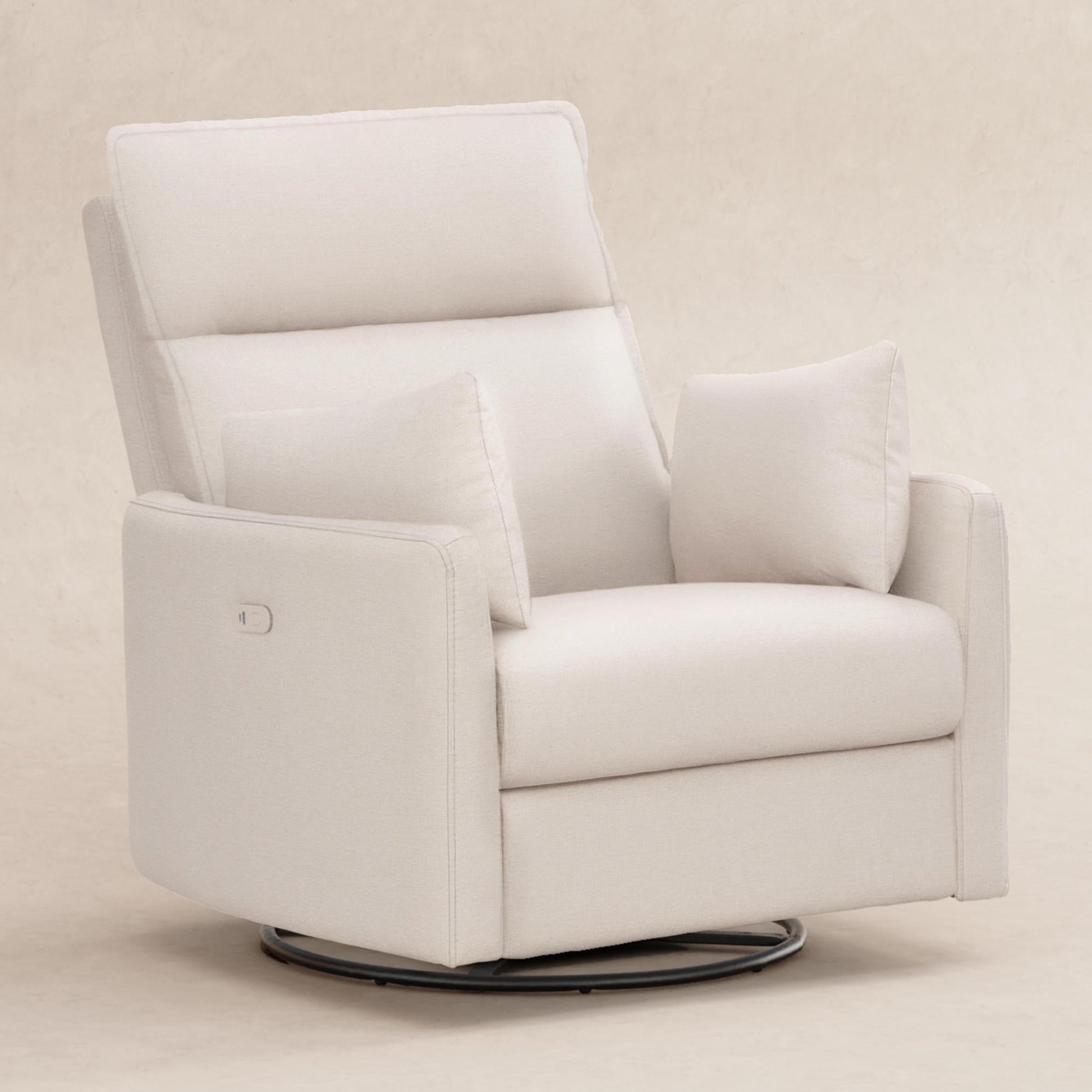BabylettoBabyletto Nori Extra Wide Electronic Recliner & Swivel Glider with USB portBabysupermarket