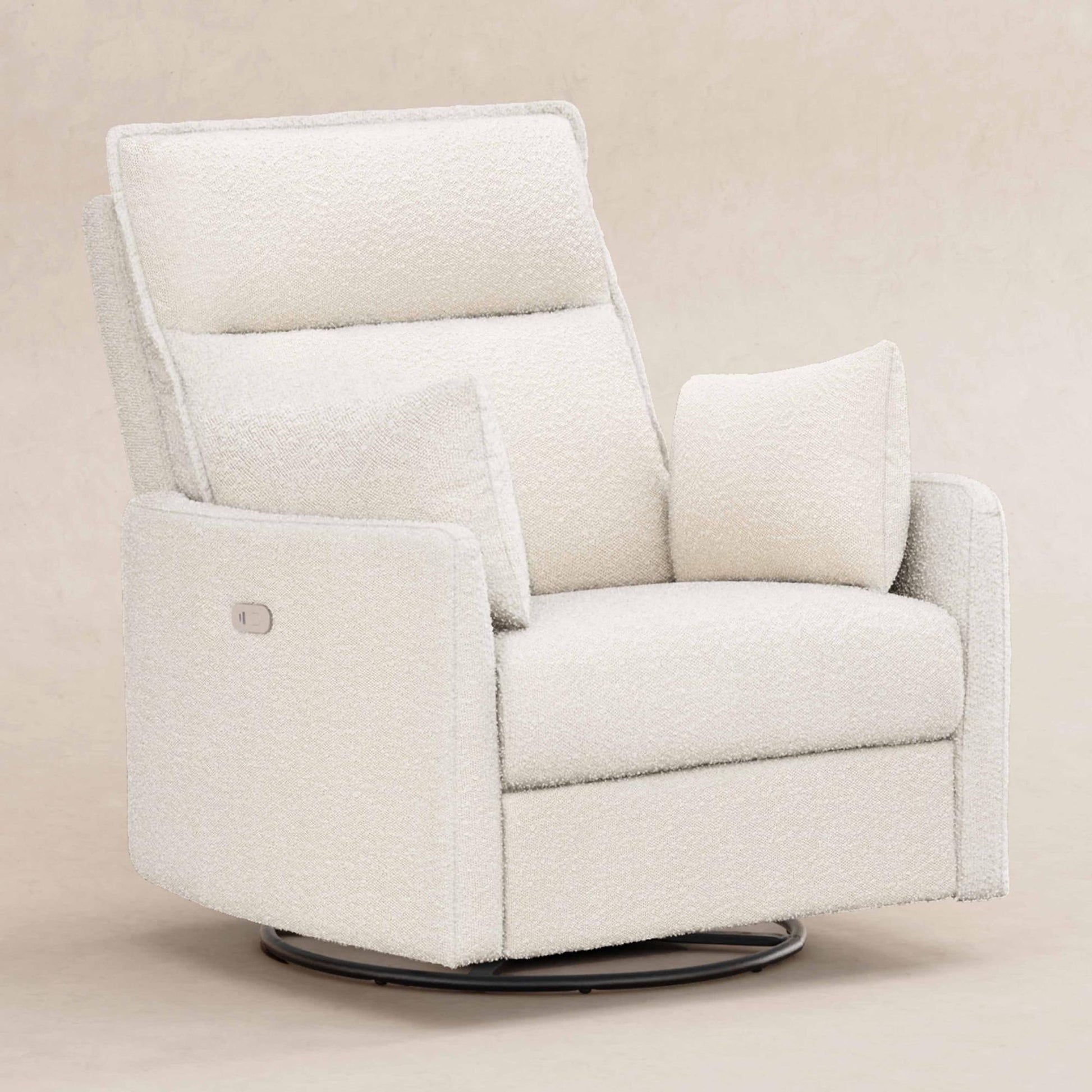 BabylettoBabyletto Nori Extra Wide Electronic Recliner & Swivel Glider with USB portBabysupermarket