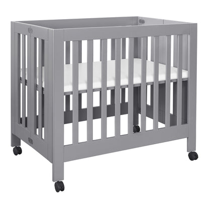Babyletto Cribs Light Sage Babyletto Origami Mini Crib