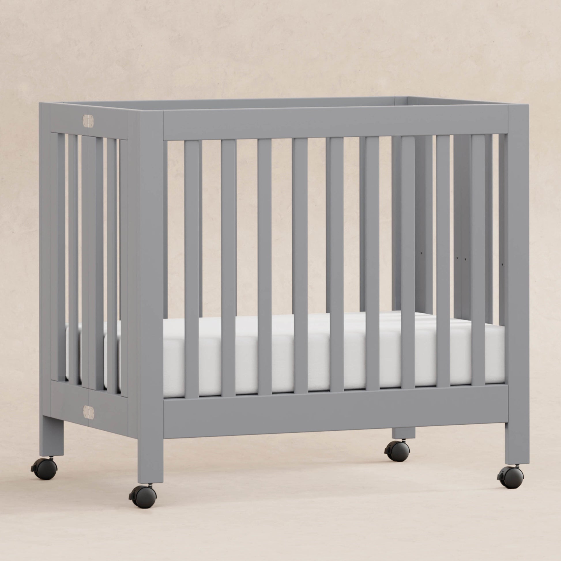Babyletto Cribs Light Sage Babyletto Origami Mini Crib