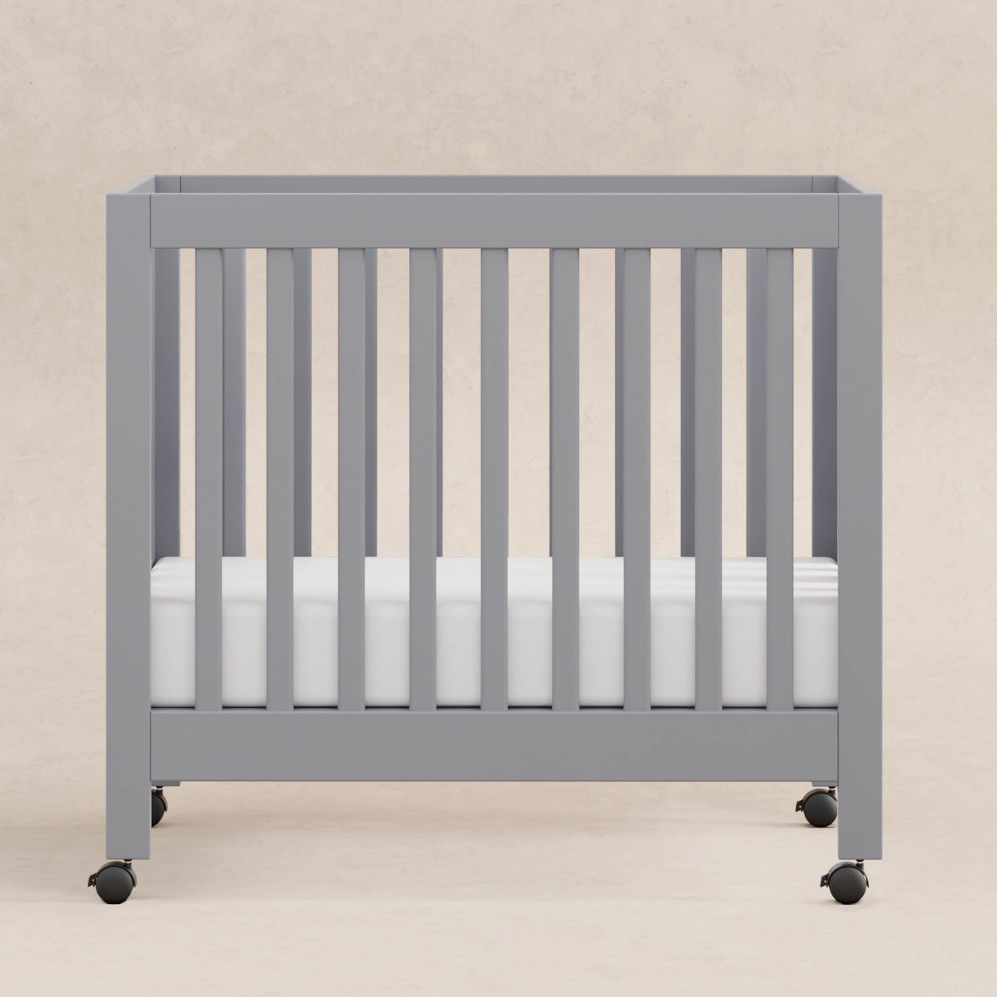 Babyletto Cribs Light Sage Babyletto Origami Mini Crib