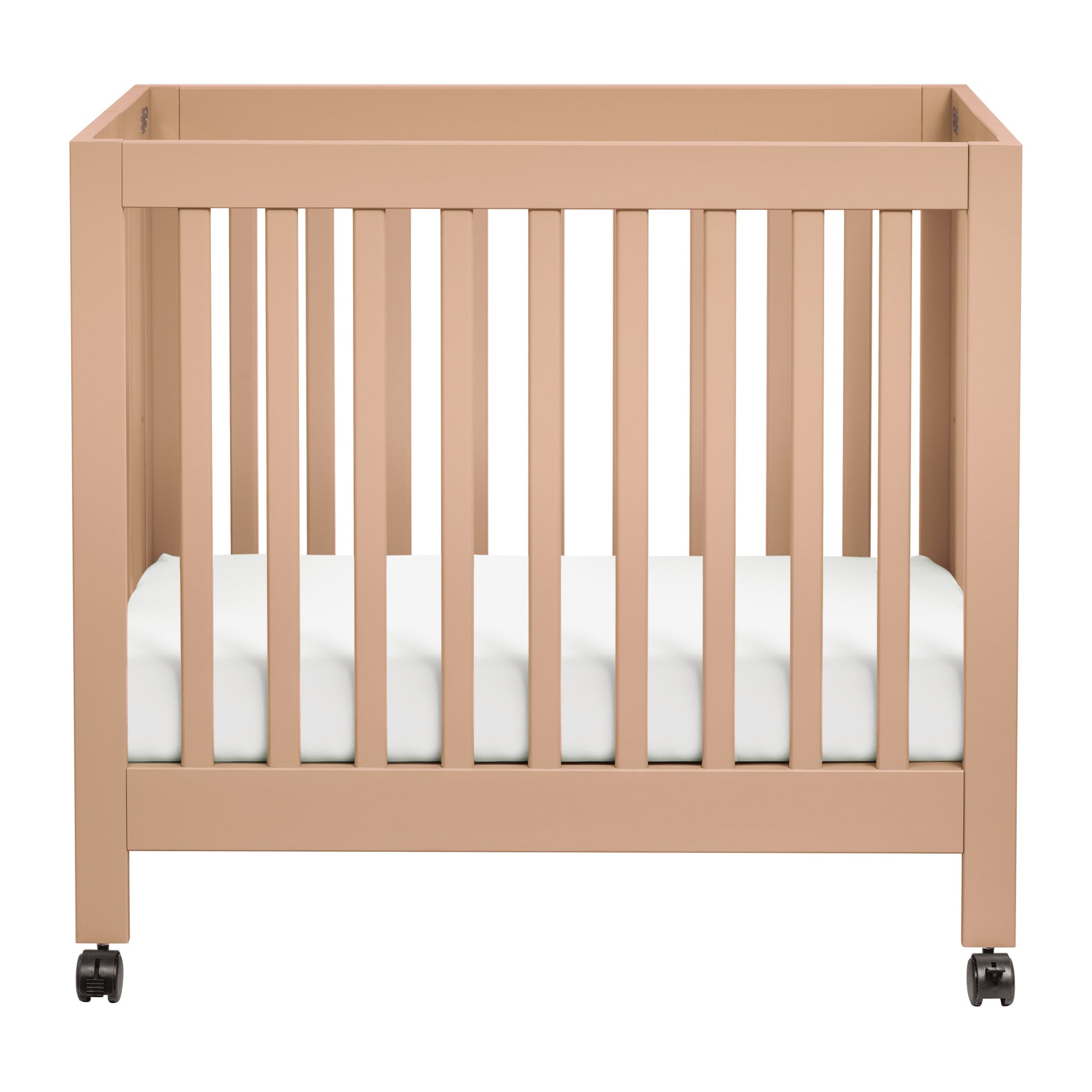 Babyletto Cribs Light Sage Babyletto Origami Mini Crib