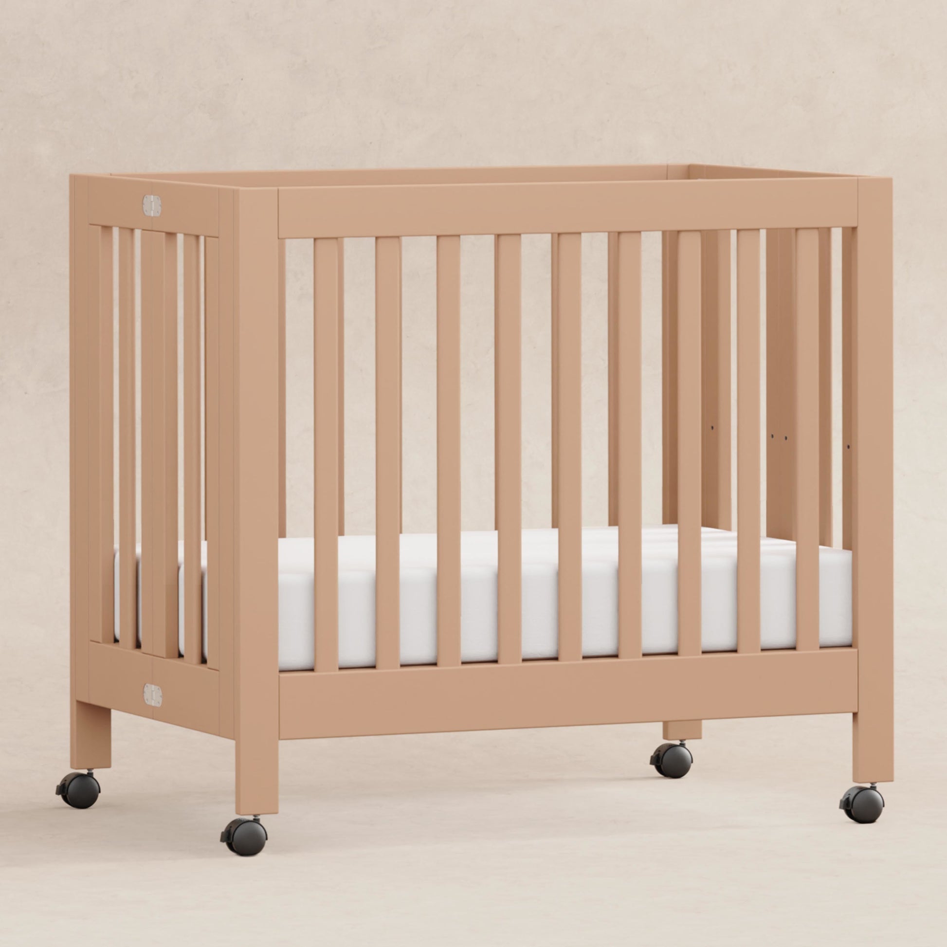 Babyletto Cribs Light Sage Babyletto Origami Mini Crib