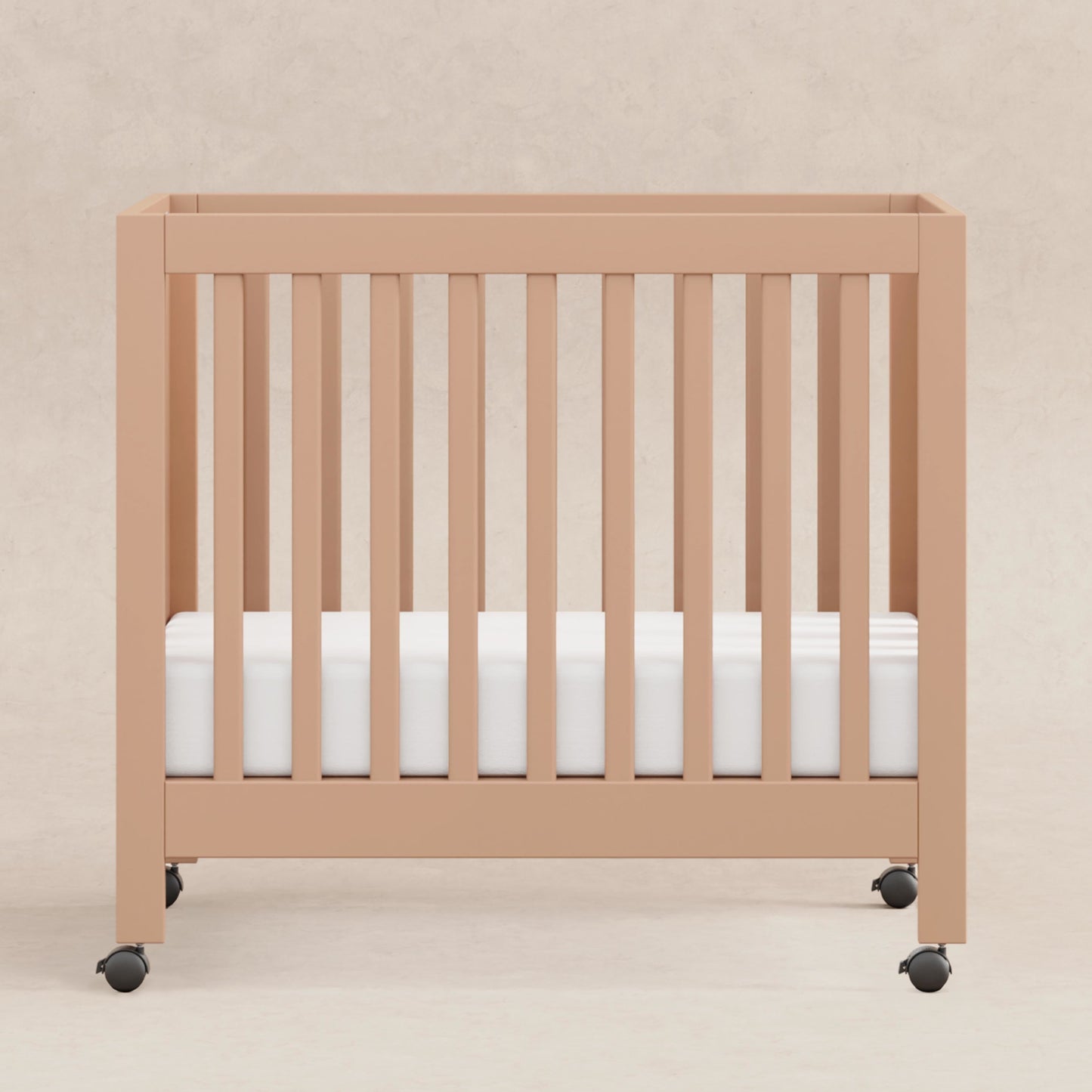 Babyletto Cribs Light Sage Babyletto Origami Mini Crib