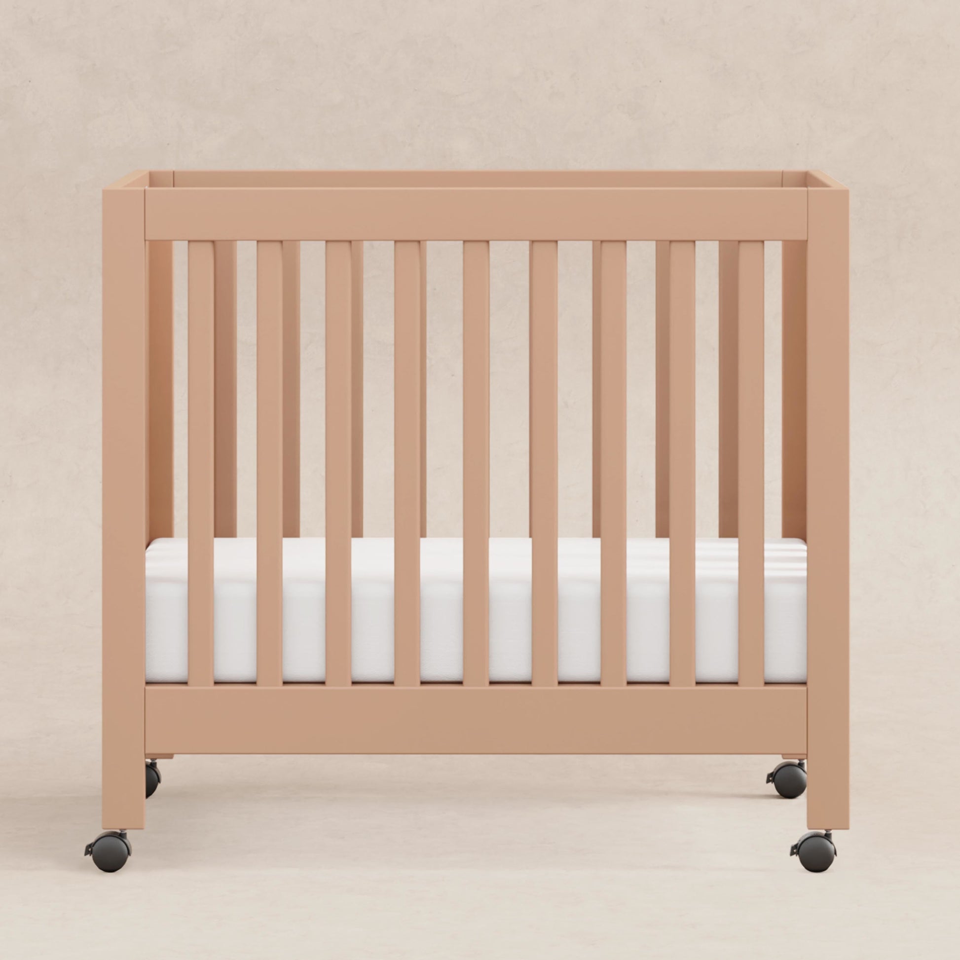 Babyletto Cribs Light Sage Babyletto Origami Mini Crib