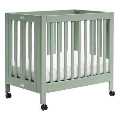 Babyletto Cribs Light Sage Babyletto Origami Mini Crib