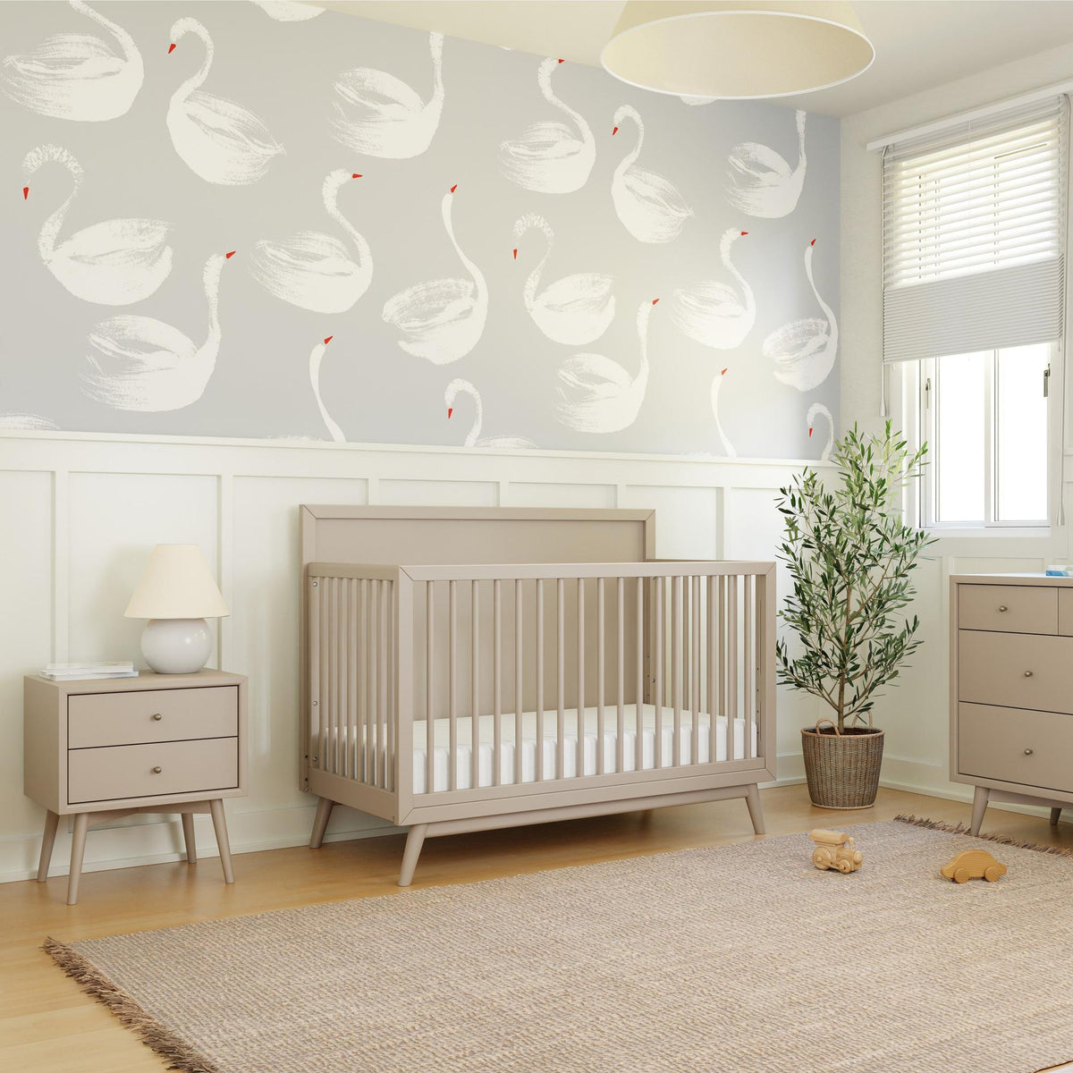 Babyletto Cribs Babyletto Palma 4-in-1 Convertible Crib with Toddler Bed Conversion Kit