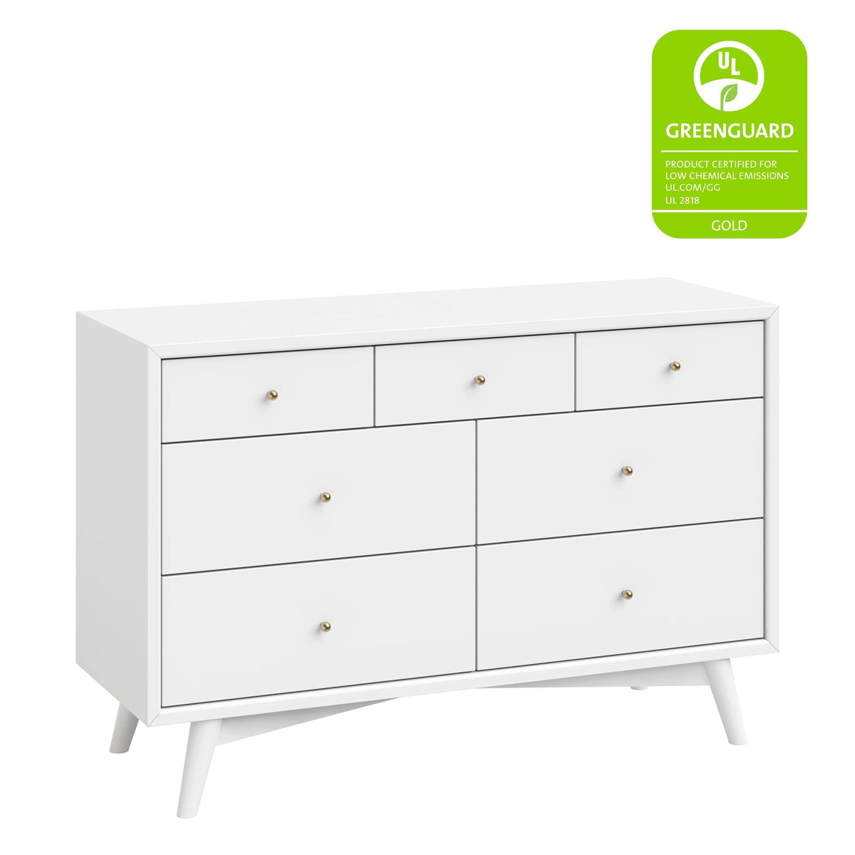 BabylettoBabyletto Palma 7-Drawer Double DresserBabysupermarket