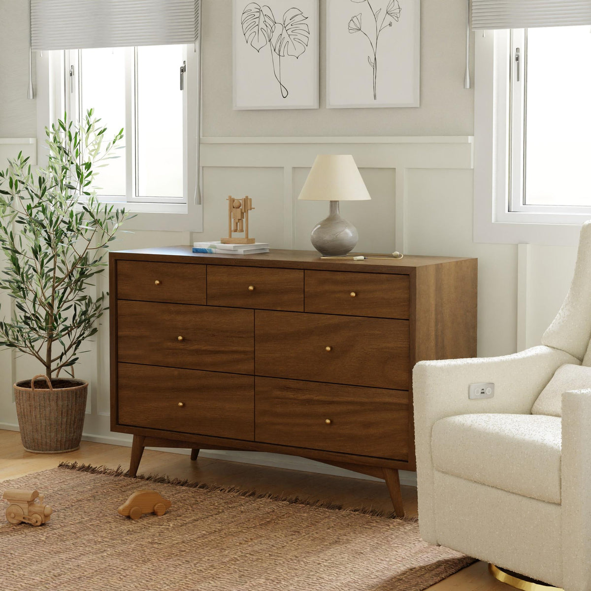 BabylettoBabyletto Palma 7-Drawer Double DresserBabysupermarket