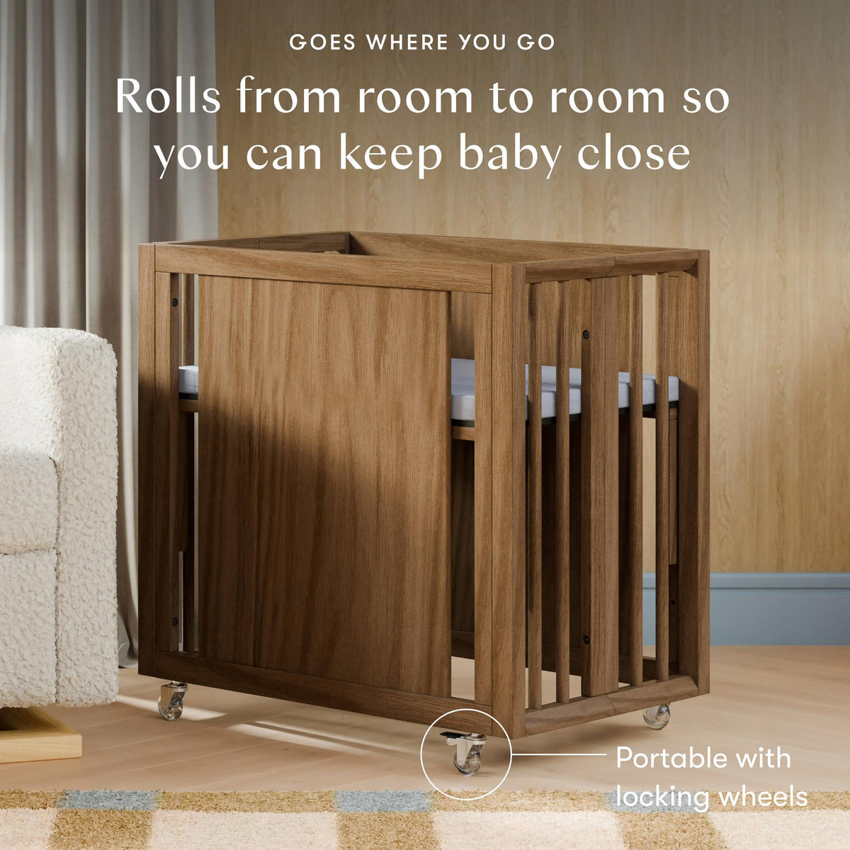 BabylettoBabyletto Palma 8-in-1 Convertible All-Stages Crib with Bassinet & Toddler Bed KitBabysupermarket
