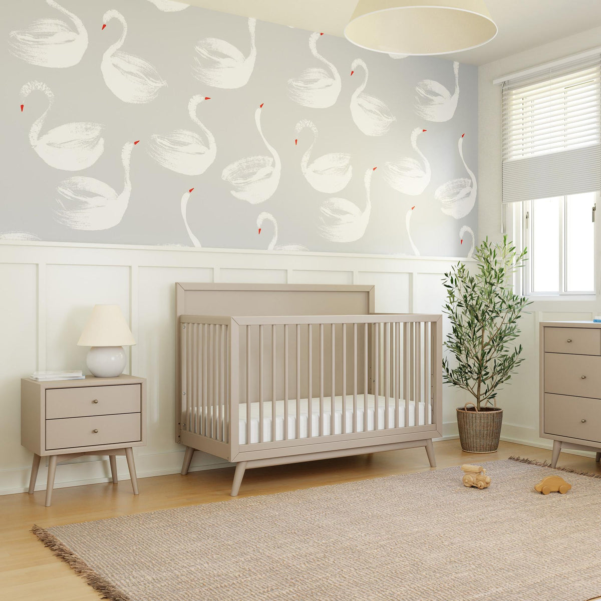 BabylettoBabyletto Palma Nightstand with USB PortBabysupermarket