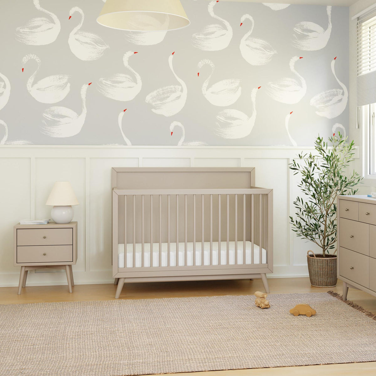 BabylettoBabyletto Palma Nightstand with USB PortBabysupermarket